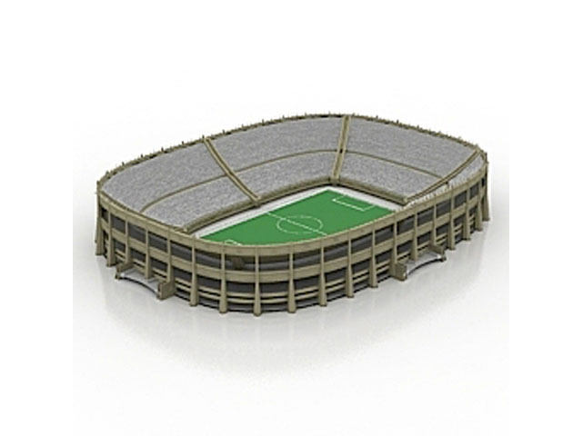 Modern Stadium 3D Model Download 02